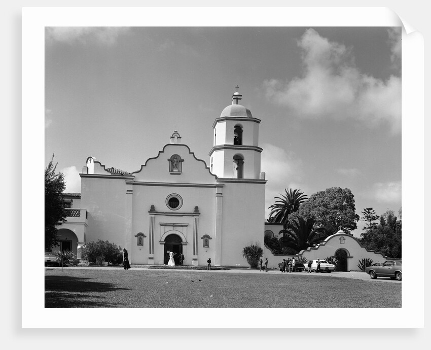 Mission Church of San Luis Rey de Francia by Anonymous
