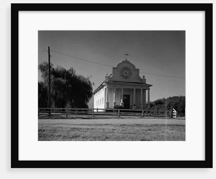Mission Church of the Cataldo Mission by Anonymous