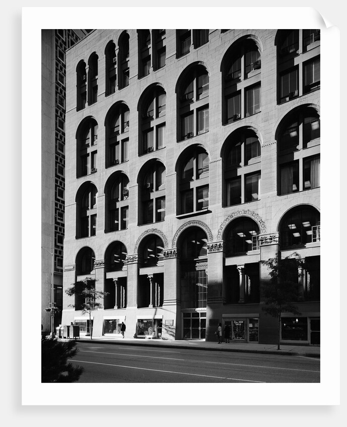 Facade of the Boston Building by Anonymous
