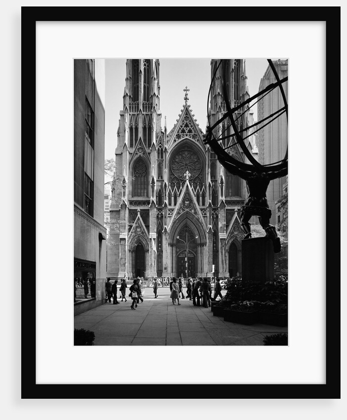 Facade of St. Patrick's Cathedral by Anonymous