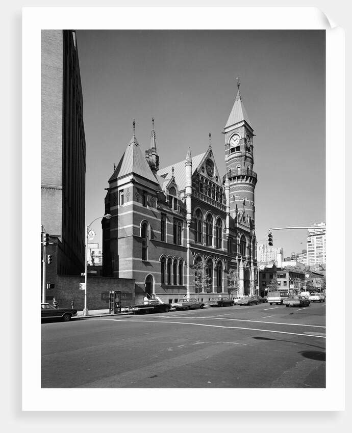 Jefferson Market Courthouse by Anonymous
