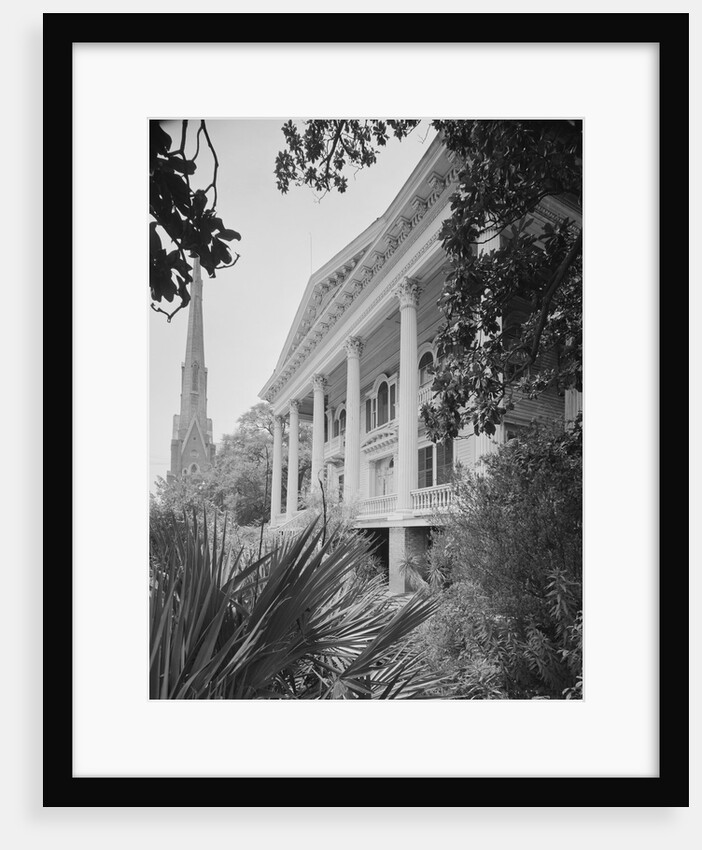 Back Porch of Bellamy Mansion by Anonymous