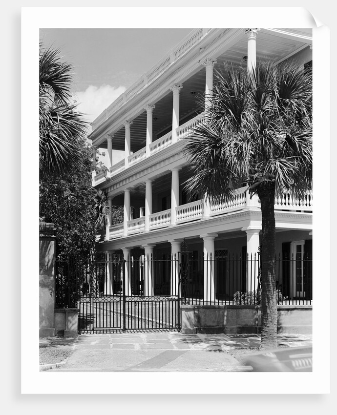 Porches of Edmondston-Alston House by Anonymous
