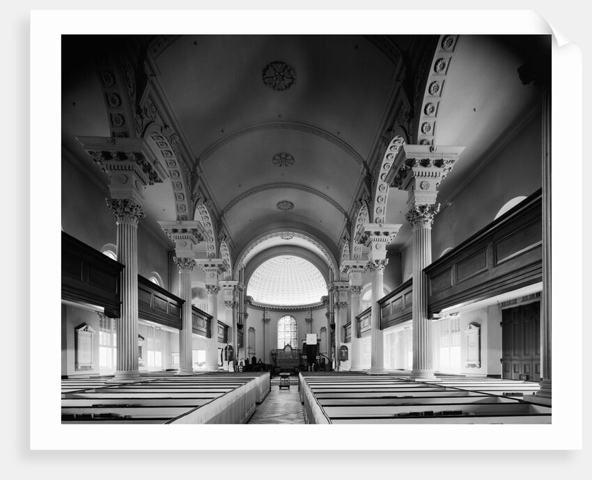 Nave of St. Philip's Episcopal Church by Anonymous