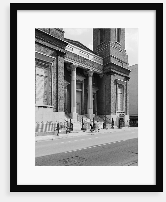 Entrance to the Downtown Presbyterian Church by Anonymous