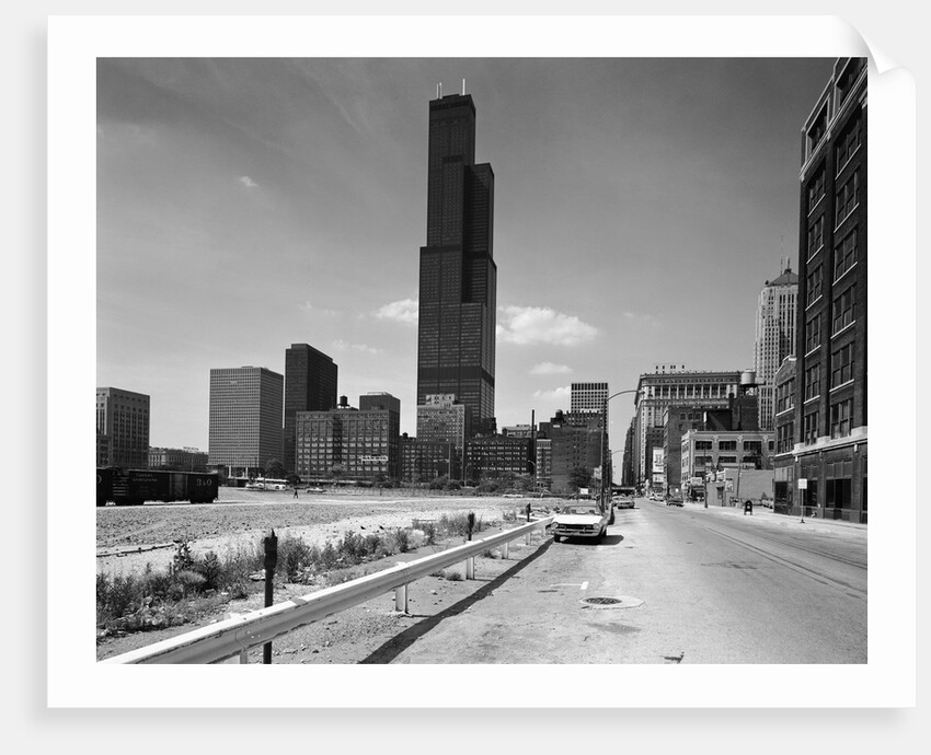Chicago with the Sears Tower by Anonymous