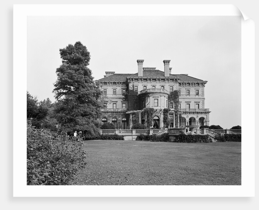 Garden Front of The Breakers by Anonymous