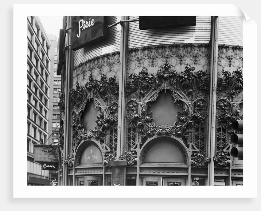 Cast-Iron Ornamentation on the Entrance to the Carson, Pirie, Scott Store by Anonymous