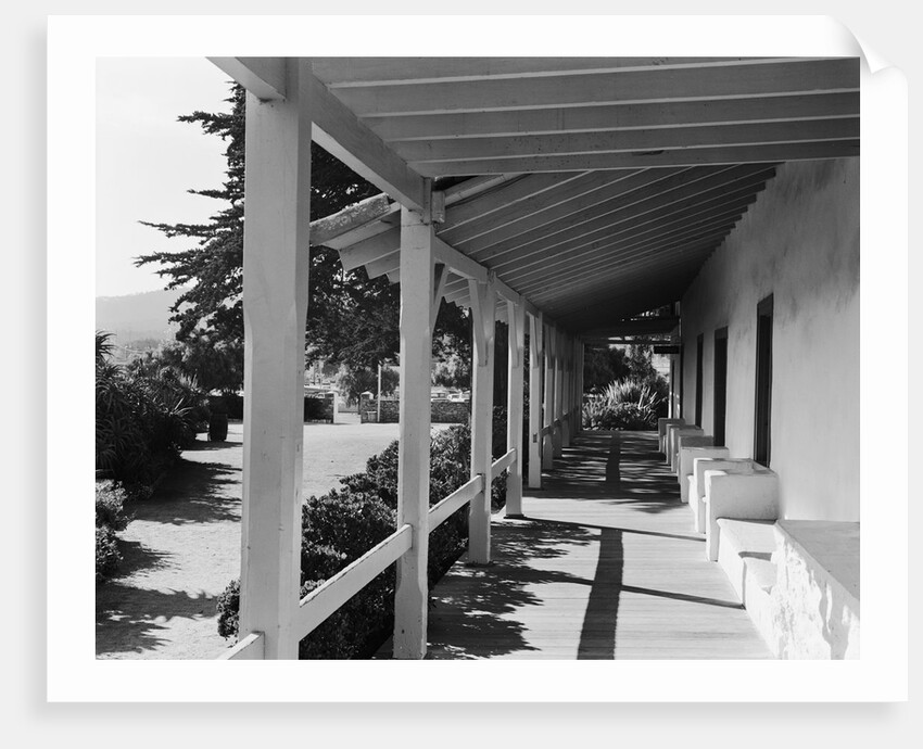 Porch of the Old Custom House by Anonymous