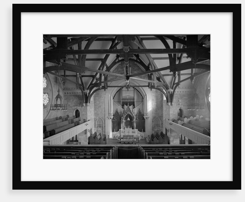 Interior of South Congregational Church by Anonymous