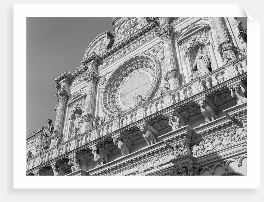 Facade of Santa Croce by Anonymous