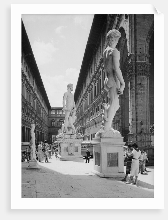 Sculpture in Front of the Palazzo Vecchio by Anonymous