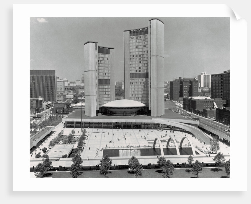 New City Hall of Toronto by Anonymous