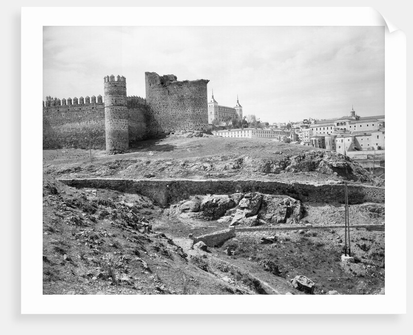 Castle of San Servando Ruins in Toledo by Anonymous