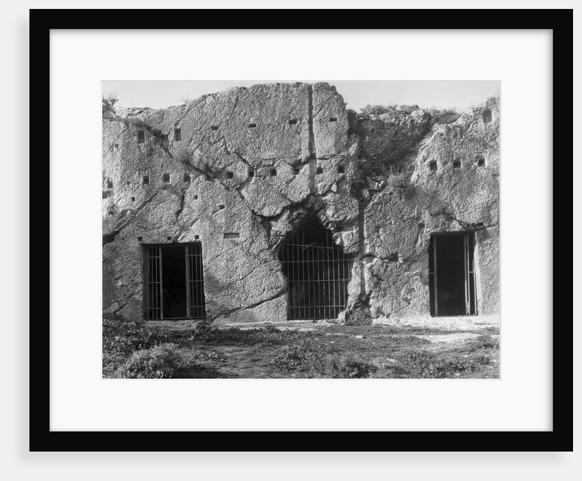 View of Prison of Socrates in Greece by Anonymous