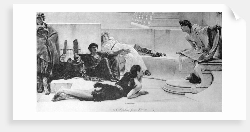 Homer Teaching by Anonymous