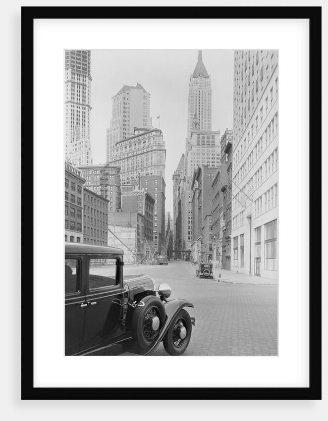 Car on Wall Street by Anonymous