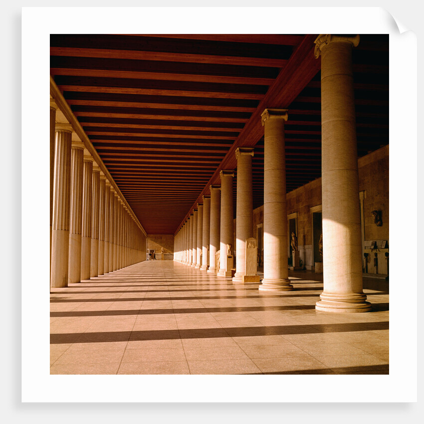 Stoa of Attalos by Anonymous