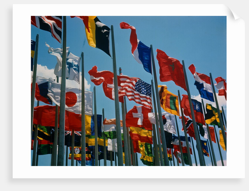 Flags of Different Countries by Anonymous