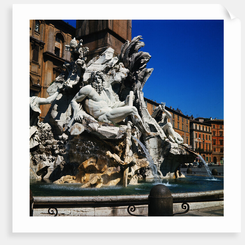 Fountain of Trevi by Anonymous