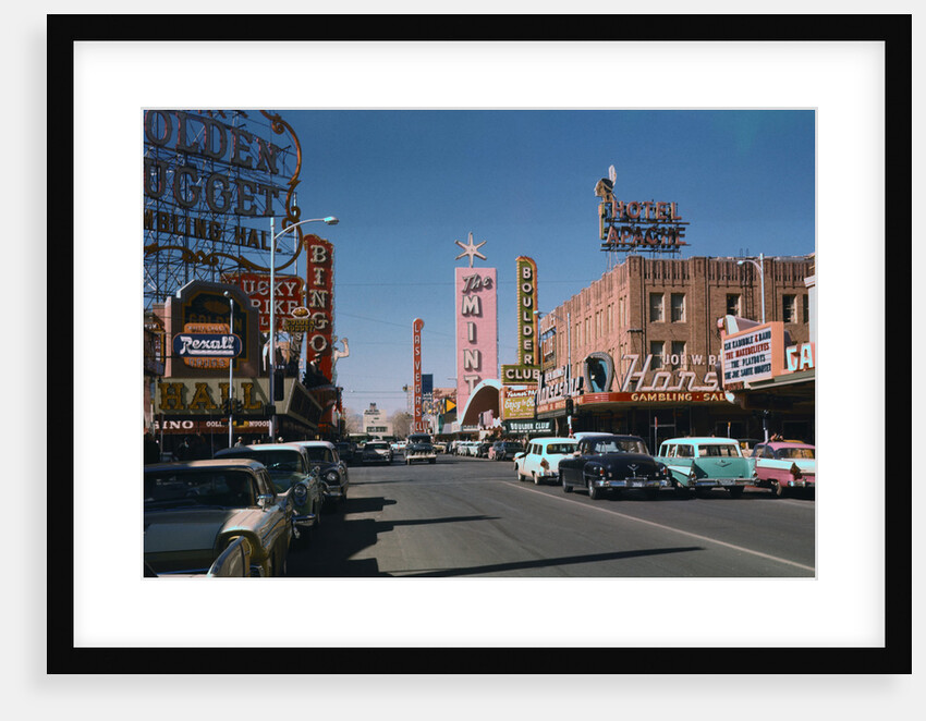 Las Vegas Street Scene by Anonymous