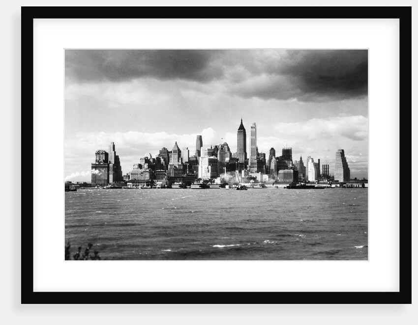 Manhattan Across the River by Anonymous