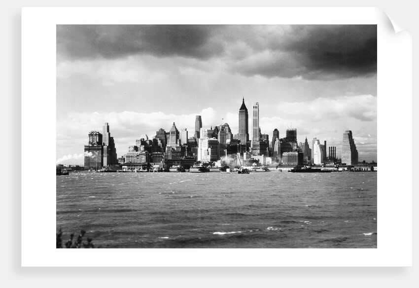 Manhattan Across the River by Anonymous