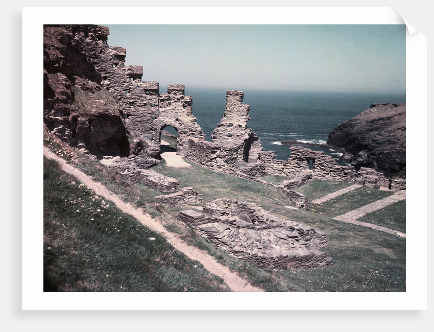 Ruins of Tintagel Castle by Anonymous