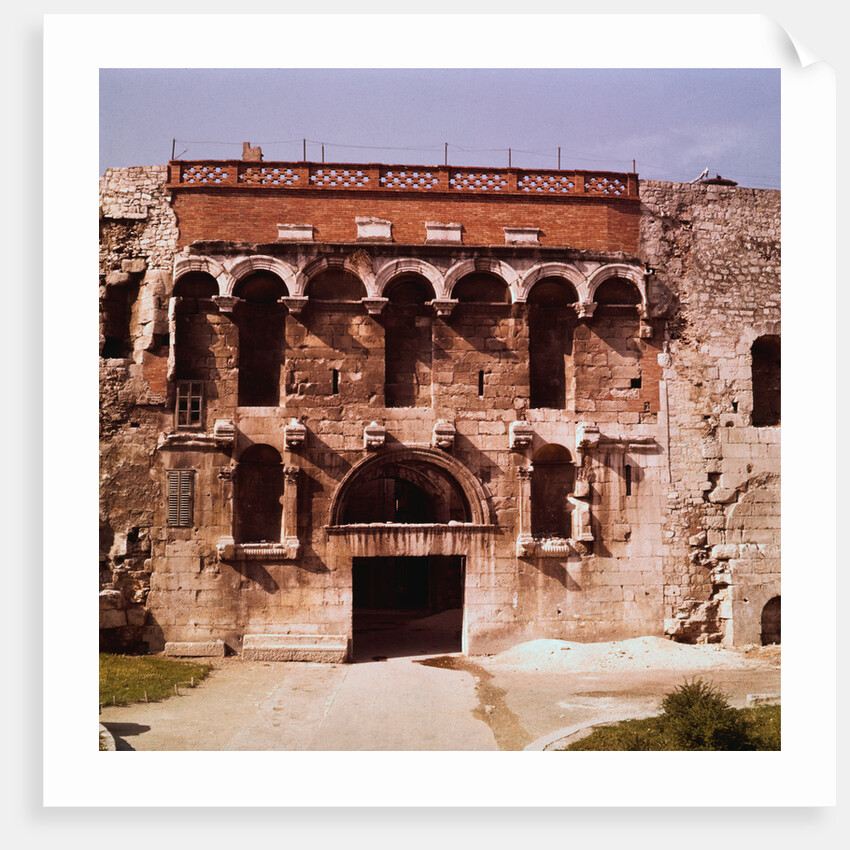 View of Palace of Diocletian by Anonymous