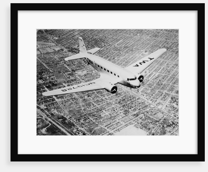 Passenger Plane in Flight by Anonymous