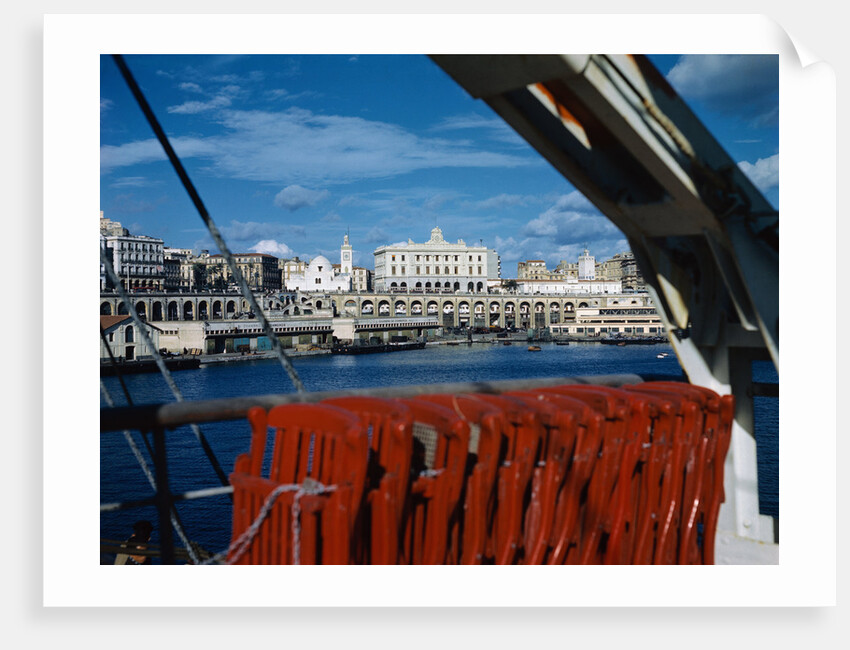View of Harbor of Algiers by Anonymous
