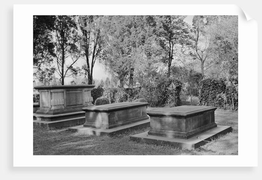 Washington Family Burial Ground by Anonymous