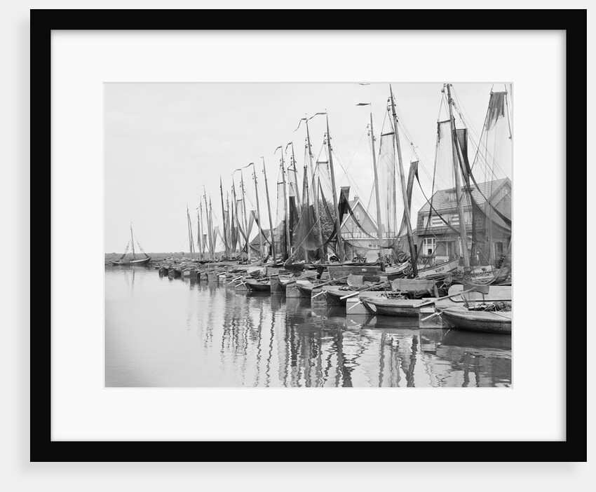 Fishing Boats at Inner Harbor by Anonymous