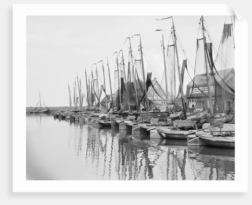 Fishing Boats at Inner Harbor by Anonymous