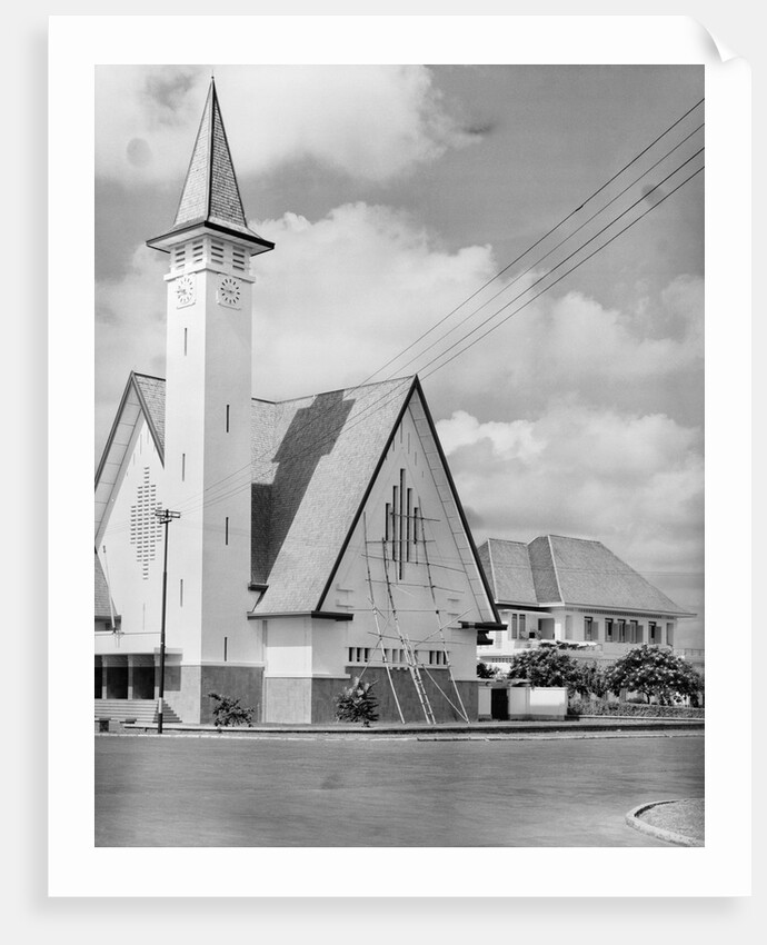 Exterior of Church by Anonymous