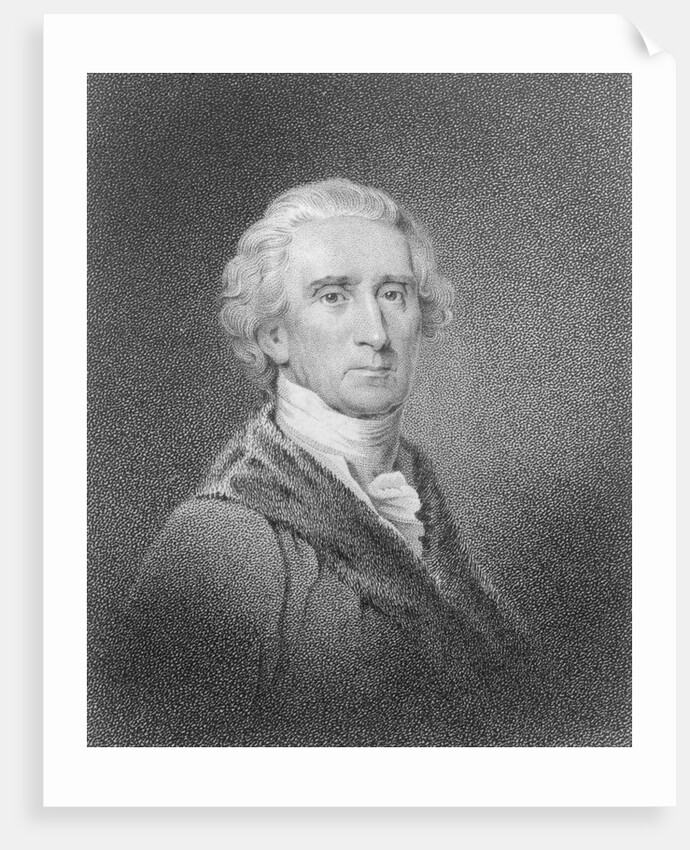 Portrait of Early American Leader Charles Carroll by Anonymous