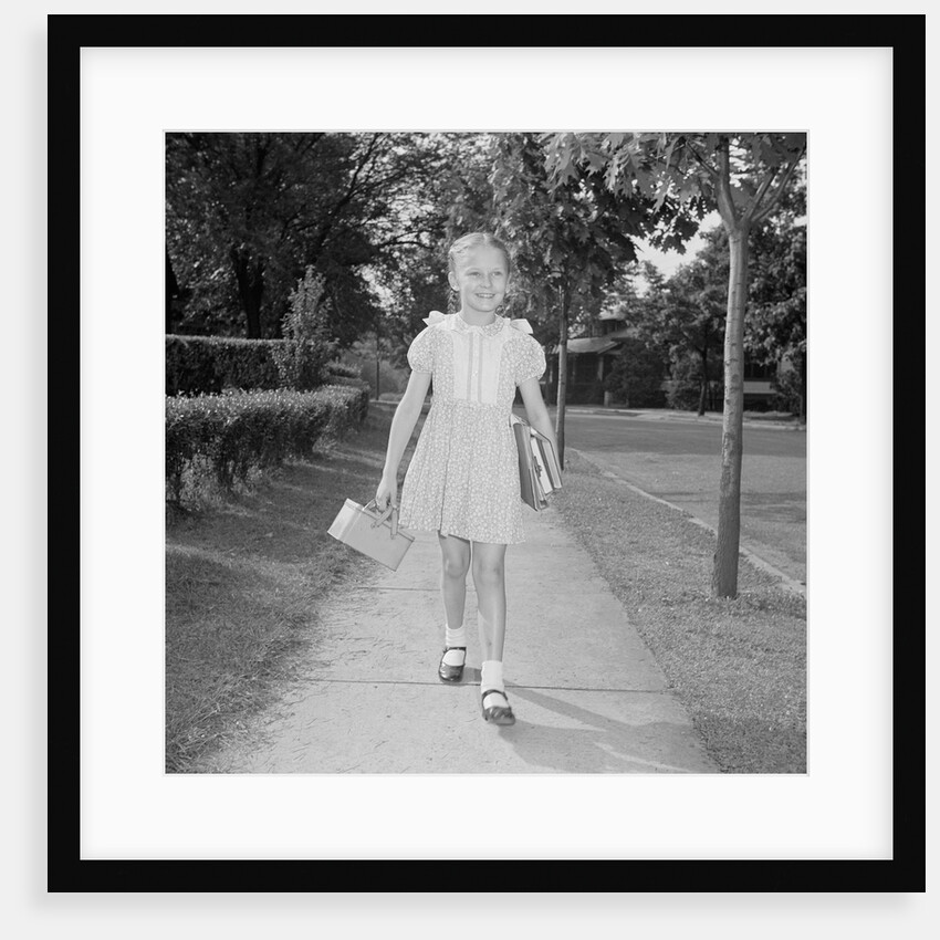 Schoolgirl Audrey Mack by Anonymous