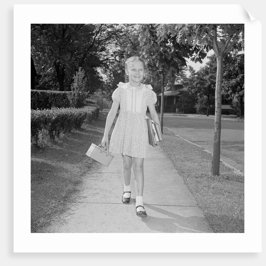 Schoolgirl Audrey Mack by Anonymous