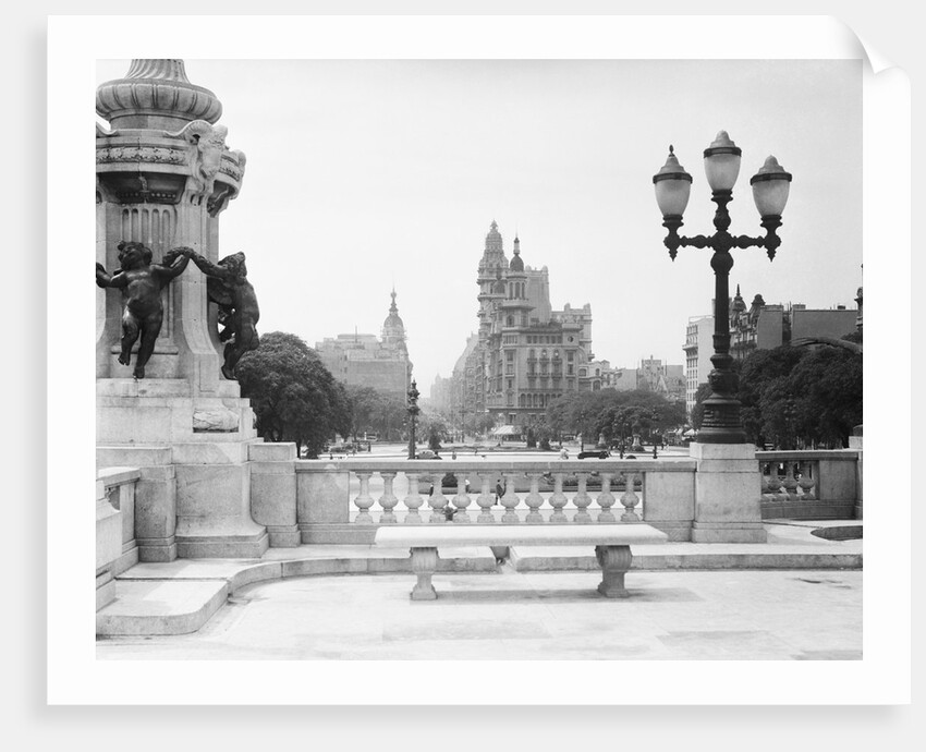 View of the Avenida de Mayo in Buenos Aires by Anonymous
