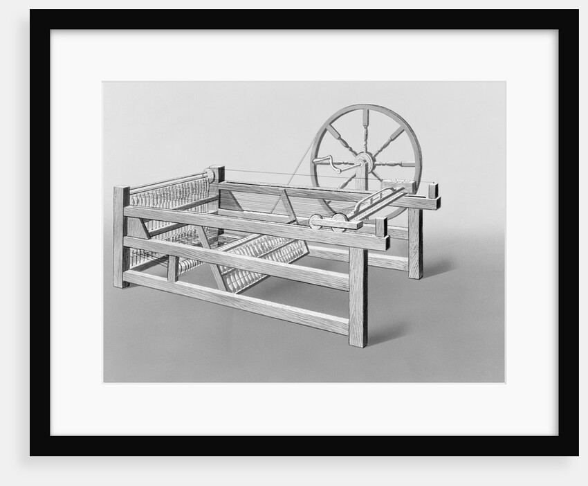 Hargraves Spinning Jenny by Anonymous