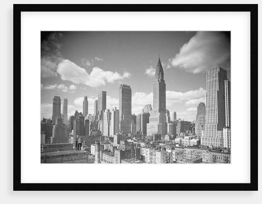 View of New York City Architecture by Anonymous