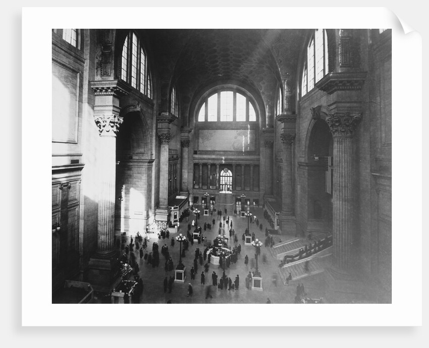Interior of Pennsylvania Station by Anonymous