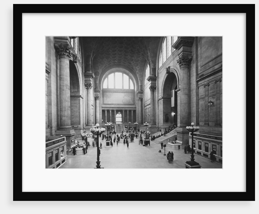 Interior of Pennsylvania Station by Anonymous