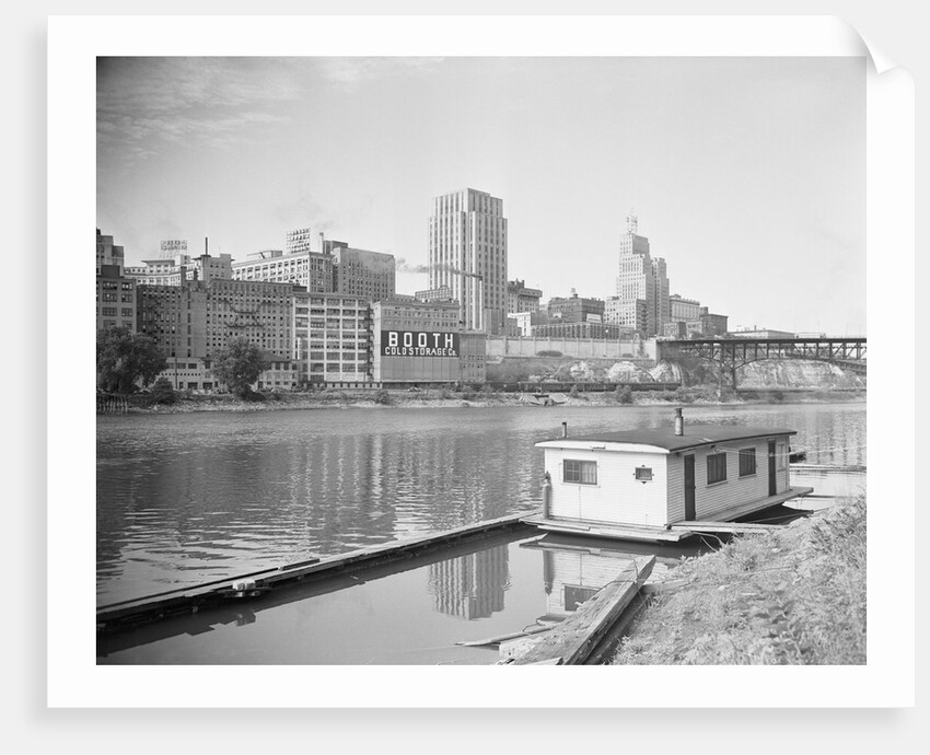 View of Riverside Buildings by Anonymous