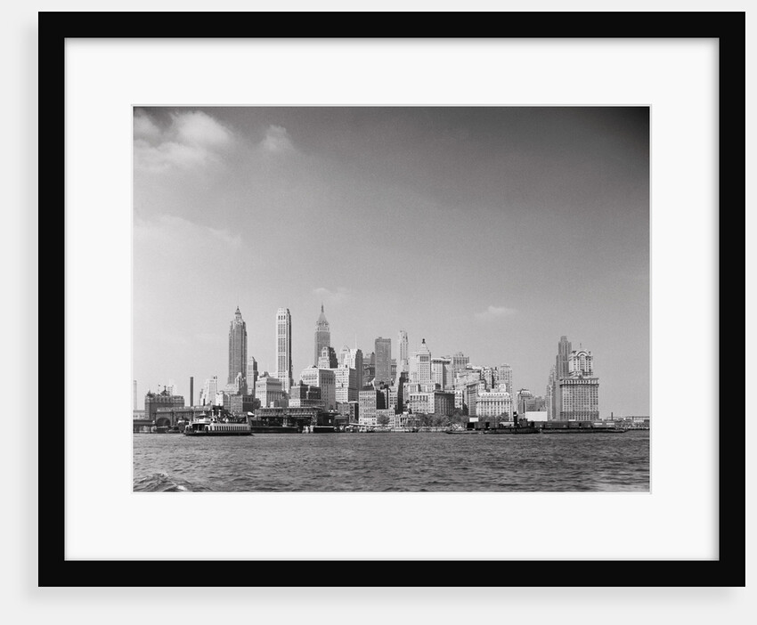 Manhattan Across River by Anonymous