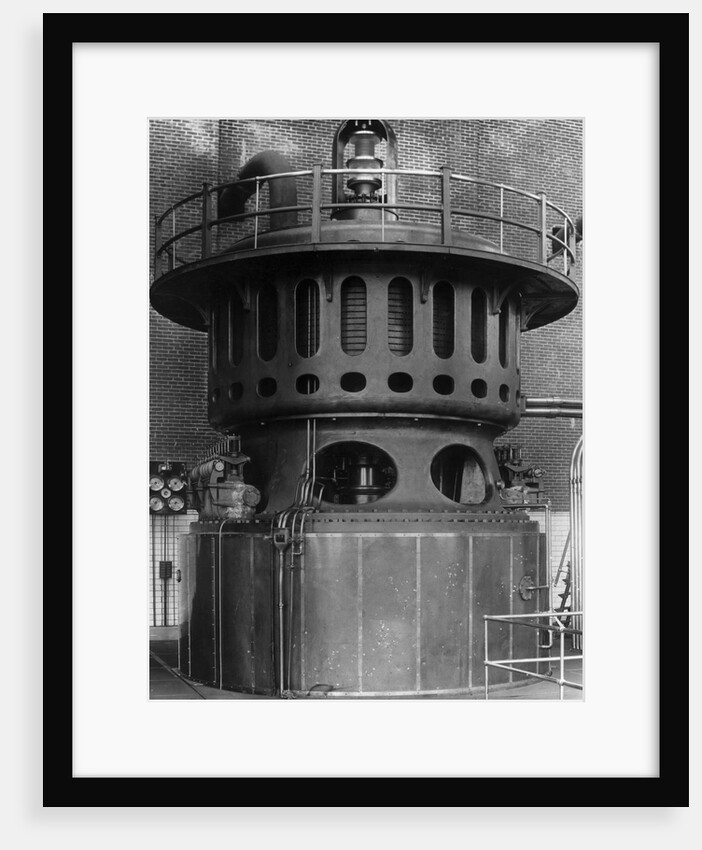 Curtis Steam Turbine by Anonymous