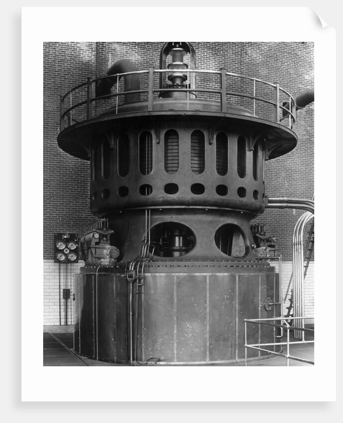 Curtis Steam Turbine by Anonymous