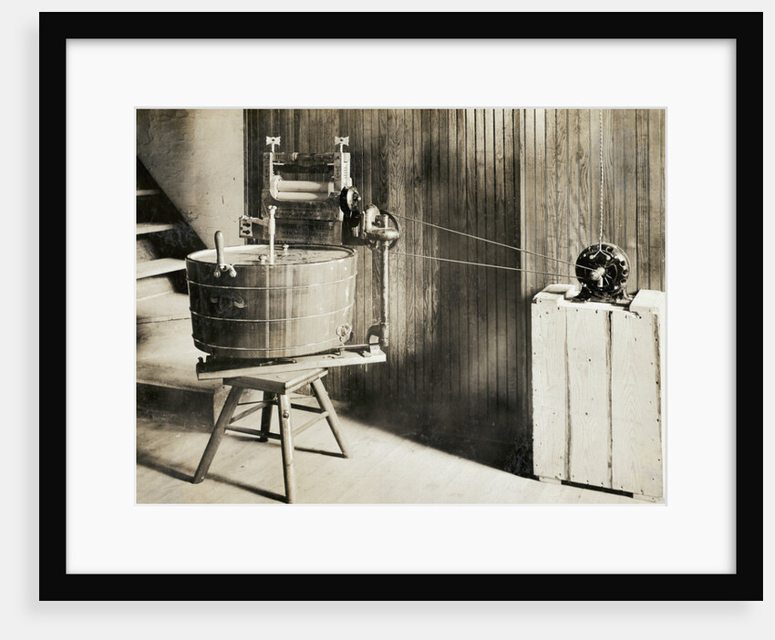 Motor-Driven Washing Machine and Wringer by Anonymous