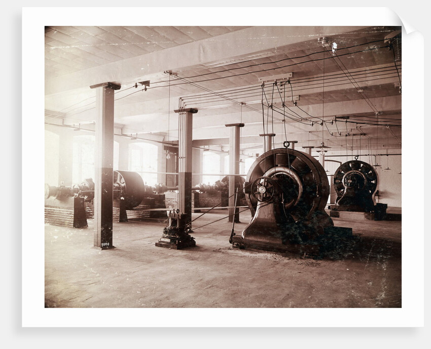 Electric Generator Station by Anonymous