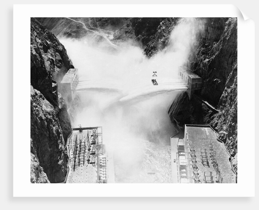 Discharging Water from a Dam by Anonymous